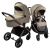 Коляска 2 в 1 Amarobaby Genius бежевый
